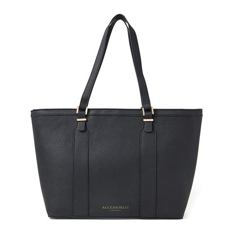 Buy Black Metal Detail 13 Inch Laptop Bag - Accessorize India