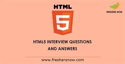 Image result for HTML5 Interview Questions for Freshers
