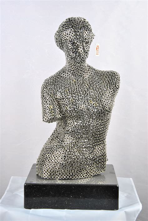 金属诱惑 创意艺术人体雕塑|手工艺|铁艺|金属诱惑 - 原创作品 - 站酷 (ZCOOL)