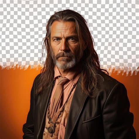 The pensive uralic court reporter guilt long hair and drama on a ...