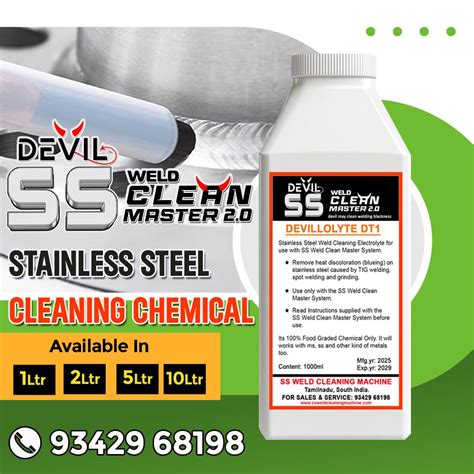 Devil SS Weld Clean Master 2.0 – The Ultimate Weld Cleaning Solution ...