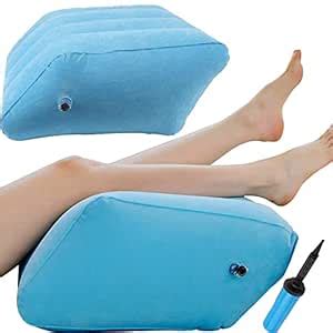 Buy Leg Elevation Pillow, Inflatable Wedge Pillows, Elevates to Relax ...