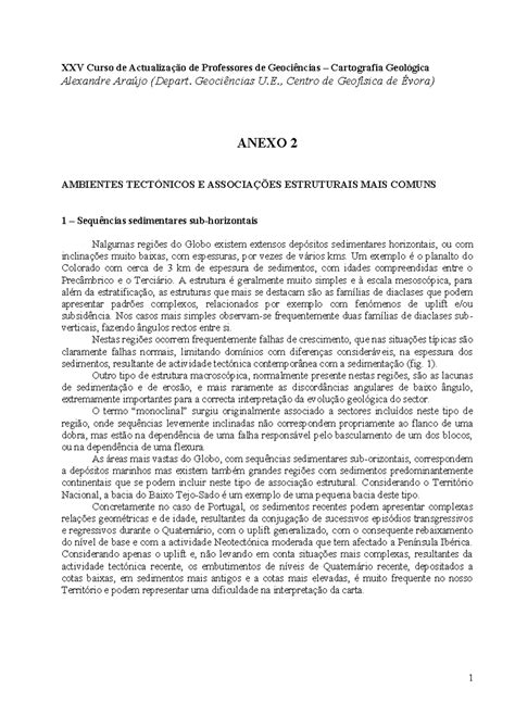 Anexo 2 - ............................................. - XXV Curso de Actualização de ...