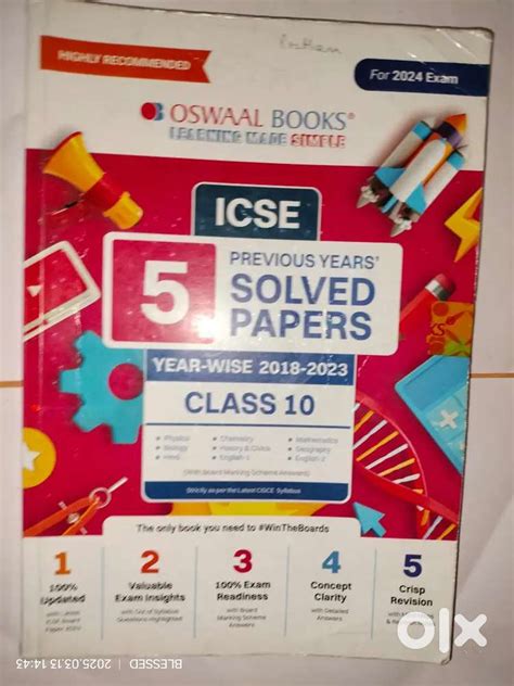 ICSE 10TH STD BOOKS AND QUESTION BANK FOR SALEi - Books - 1801011093