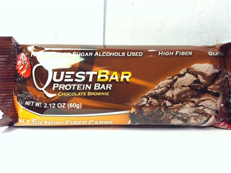 Crazy Food Dude: Review: Quest Chocolate Brownie Protein Bar