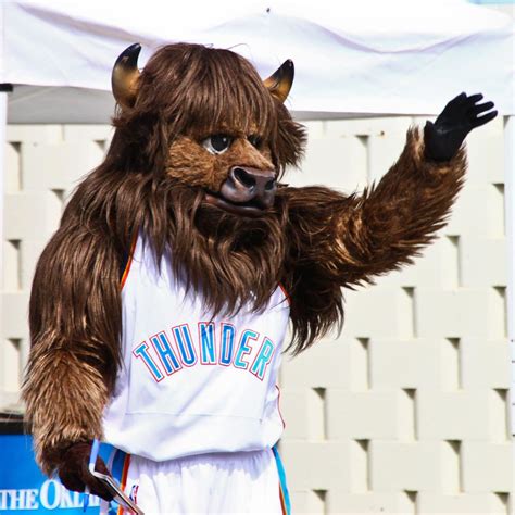 Oklahoma City Thunder Mascot