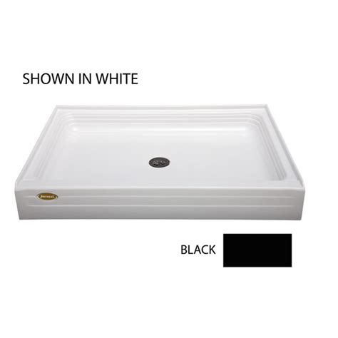 Jacuzzi Tru-Level 32-in W x 48-in L with Center Drain Shower Base at ...
