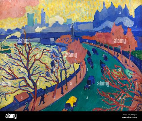 Painting 'Charing Cross Bridge' ('Westminster Bridge') by French ...