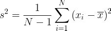 Image result for Sample Variance Calc