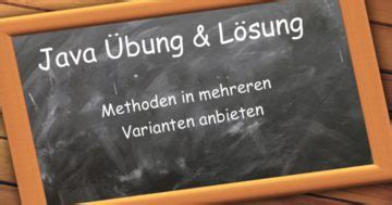 Programmieren Java Ubungen 的图像结果