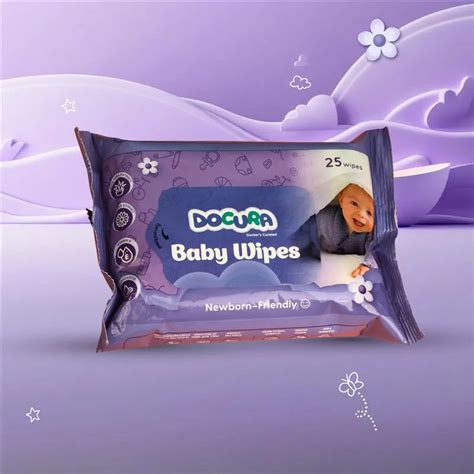Docura Baby Wipes - Newborn-Friendly