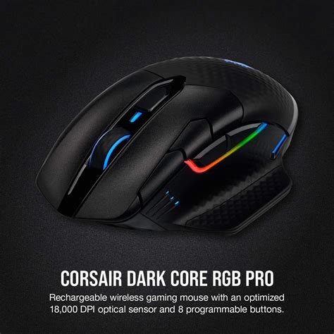 Corsair Dark Core RGB Pro, Wireless FPS/MOBA Gaming India | Ubuy