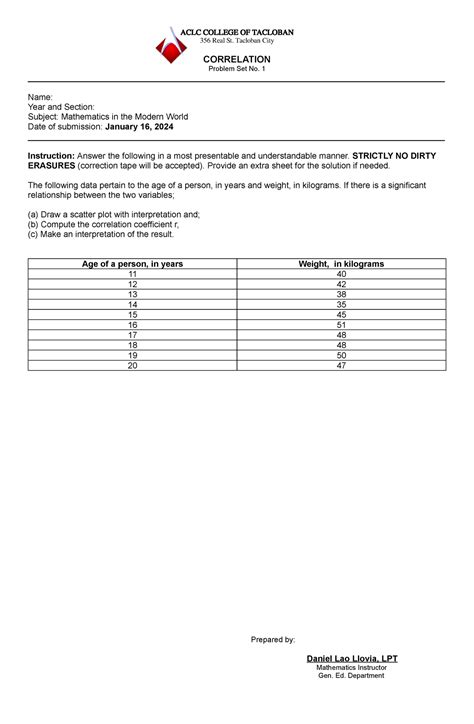 Image result for Correlation Problem Solve