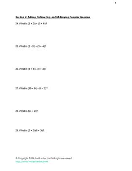 Image result for Integrated Math 2 Chapter 1 Practice Test PDF