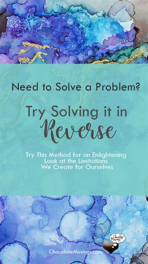 Image result for Problem Reversed