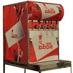 Soda Sharbat Machine - 10 Flavor Soda Sharbat Machine With Trolley ...