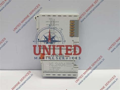 BECKHOFF KL2404 4-CHANNEL DIGITAL OUTPUT MODULE | United Marine Services