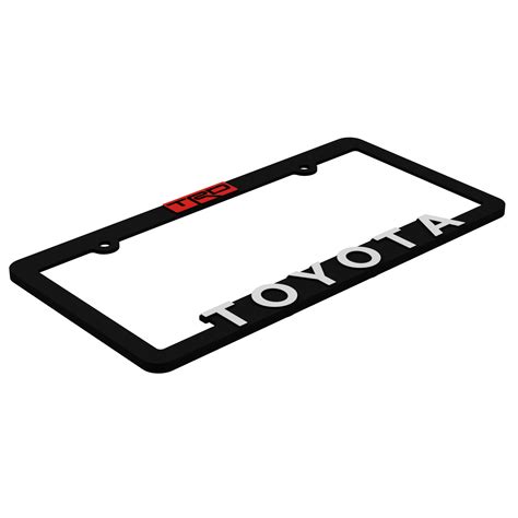TRD Sport License Plate Frame Bracket — Custom Car Gear MODS & Accessories