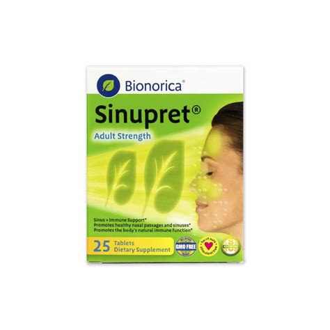 Buy Bionorica Sinupret Adult Strength Sinus - Immune Support Supplement ...