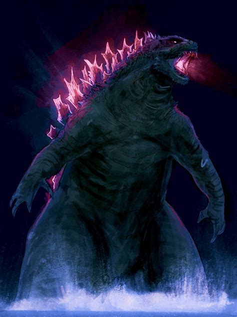 Lindo Fan Art De Godzilla