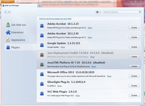 Image result for Firefox Java Aus