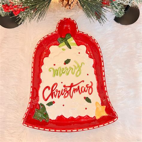 Jingle Bell Serving Platter – Timaya's Decor