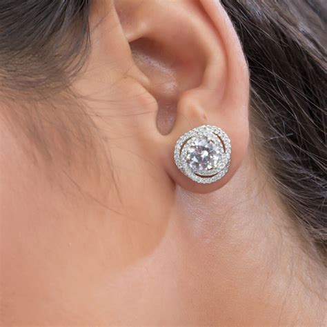 92.5 Pure Sterling Silver Stud Earring For Women & Girls | Luxaore