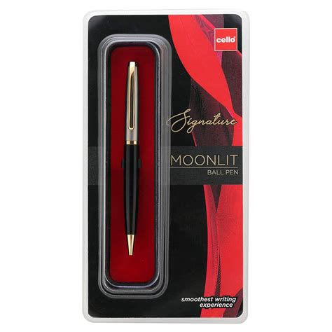 Cello Signature Moonlit Ball Pen - Blue | Premium metal pens| smooth ...
