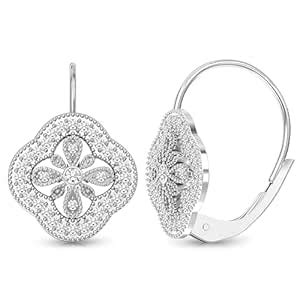 TRUESILVER ACPL 925 Sterling Silver BIS Hallmarked Rhodium Plated Cubic ...