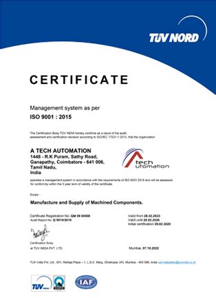 Measuring Equipments | Atech Automation