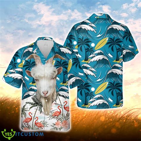 Goat Funny Hawaiian Shirt For Men Women - YesItCustom