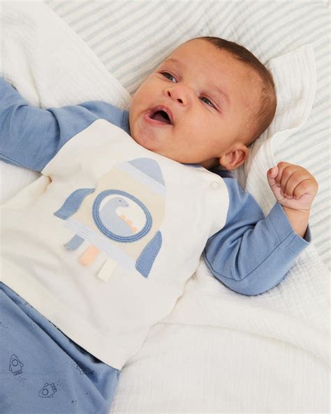 Buy Mothercare Boys My First 3-Piece 100% Cotton Long Sleeves T-Shirt ...