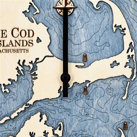 Sea and Soul Charts Cape Cod Tide Clock - Sea and Soul Charts