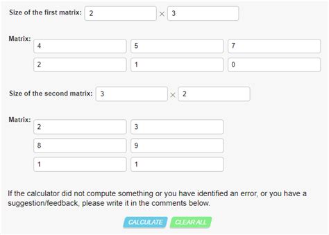 Image result for Multiply Matrix Calculator