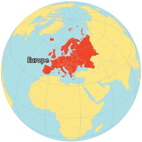 Europe Physical Map - GIS Geography