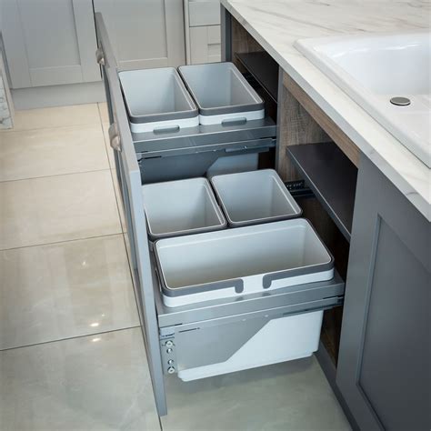 Kitchen Storage - Integrated Bin System | Cash & Carry Kitchens