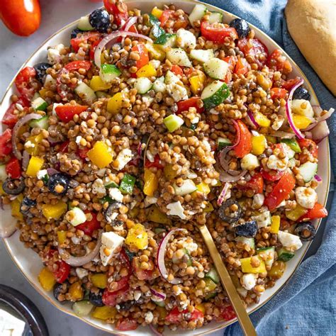Mediterranean Lentil Salad | Hilltop Recipes