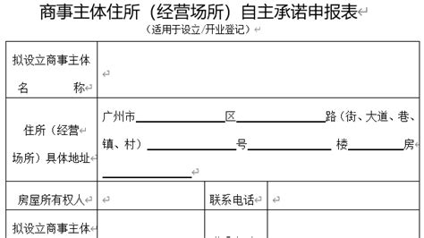 市人民政府关于印发天门市市场主体住所（经营场所）登记信息申报承诺制管理规定的通知-天门市人民政府