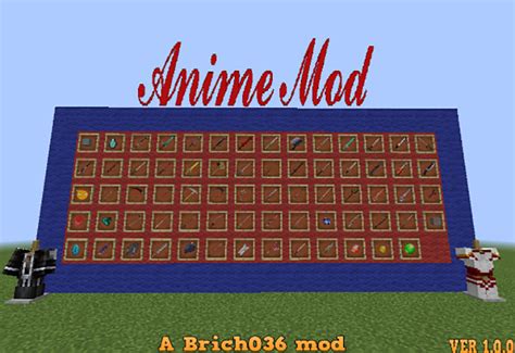 Image result for Minecraft Anime Mod