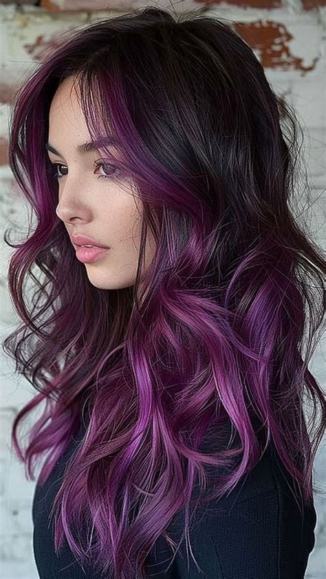Striking and Stylish: 25 Purple Hair Colors for a Bold New You | Hair ...