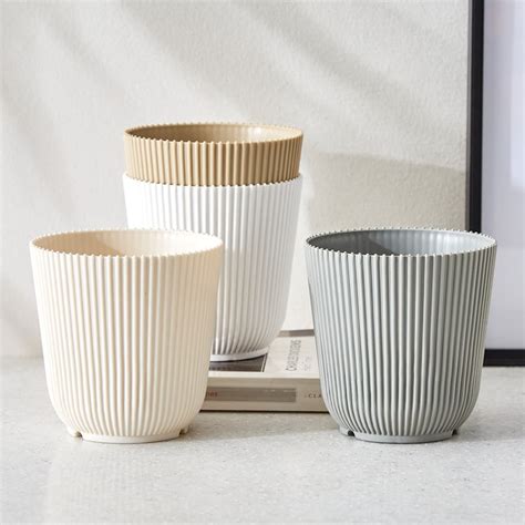 Buy Nomad Viksa Polypropylene Ribbed Planter from Home Centre at just ...