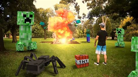 Real Life Minecraft at Minecon 的图像结果