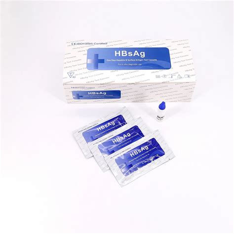 Medical Disposable Whole Blood/ Serum/ Plasma Rapid One Step Hbsag ...