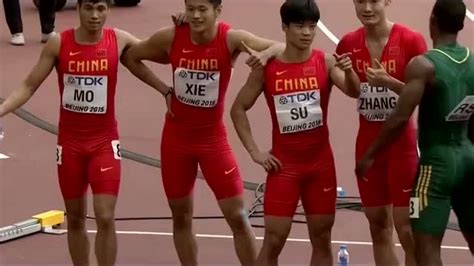 国人的骄傲！中国田径男子4x100米接力队精彩比赛合集_腾讯视频