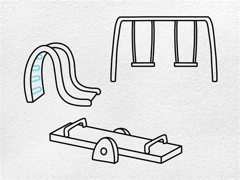 How to Draw a Playground - HelloArtsy