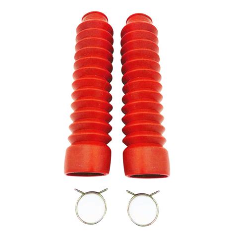 1 Pair Universal Motorcycle Rubber Fork Gaiter Cover Shock Boots ...