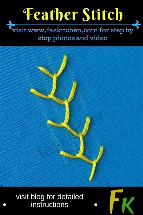 Feather Stitch Tutorial 的图像结果