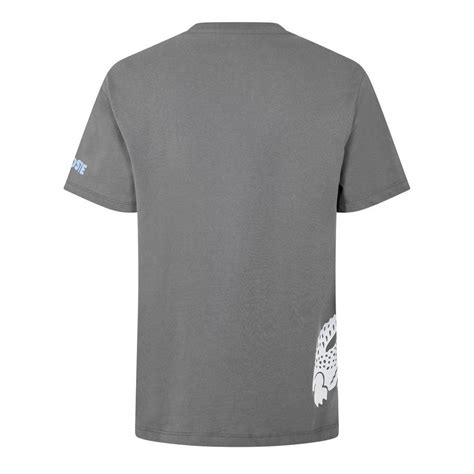 Lacoste Men's Printed Cotton Lounge Short Sleeve Pyjama Top | Flannels
