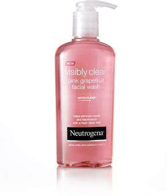 Neutrogena Visibly Clear Pink Grapefruit Facial Wash 200 ml with Free ...