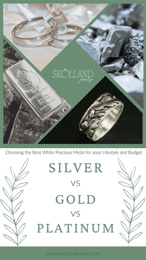 Silver, White Gold, or Platinum: Choosing the Right White Metal for Yo ...
